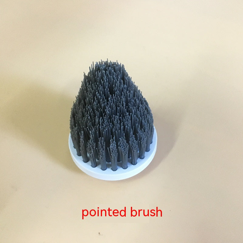 Revolutionize Your Cleaning Routine with the New Electric Multifunctional Dish Brush - 6 Brush Heads & Rechargeable!