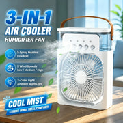Enfriador de aire humidificador portátil 3 en 1