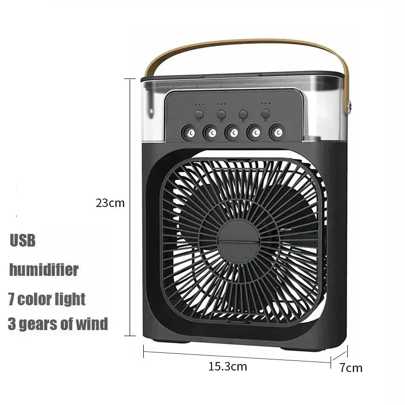 Enfriador de aire humidificador portátil 3 en 1