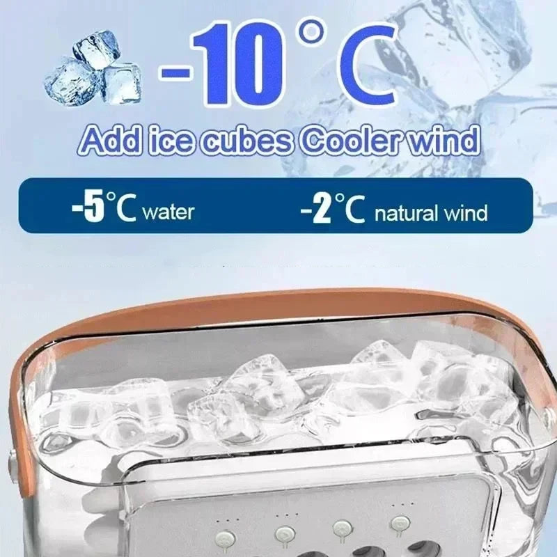 Enfriador de aire humidificador portátil 3 en 1