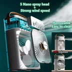 Enfriador de aire humidificador portátil 3 en 1