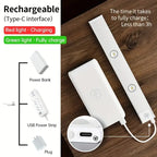 Motion Sensor Light, Usb-Rechargeable LED Sensor Lamp with Adjustable Lighting Modes, Wireless LED Light for Kitchen Cabinets, Bedrooms and Wardrobes, Night Light for Home Decor and Ambient Lighting #GLOBAL PICKS